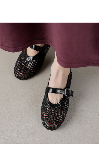 Everly Woven Flats