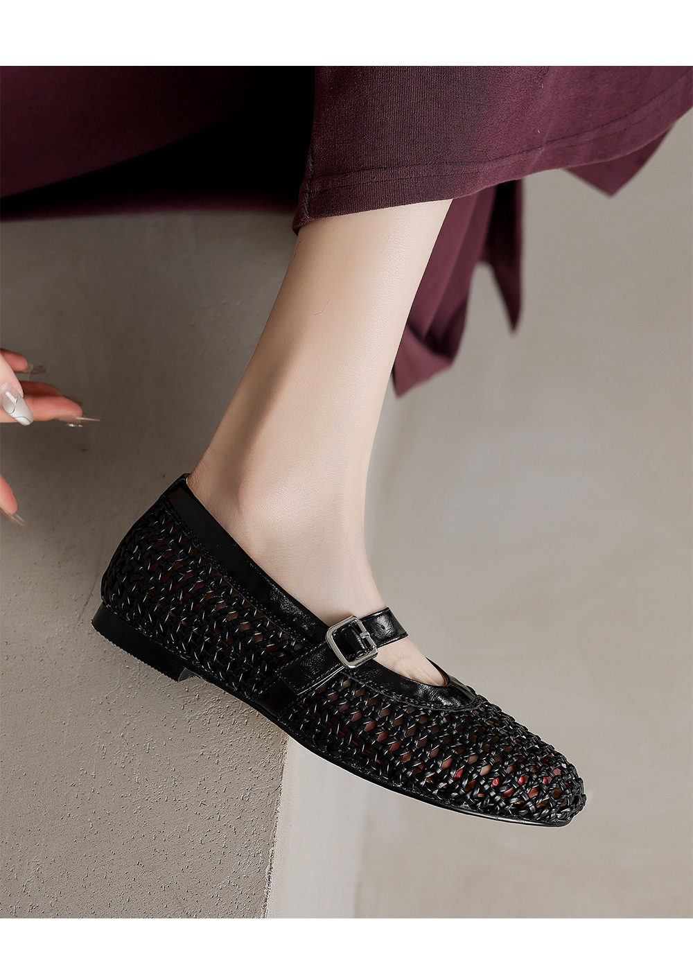 Everly Woven Flats