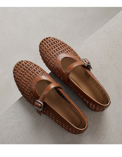 Everly Woven Flats