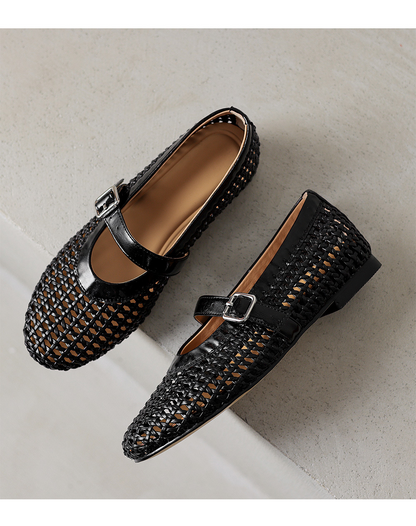 Everly Woven Flats