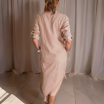 Ivy - Shirt Style Dress with Collar