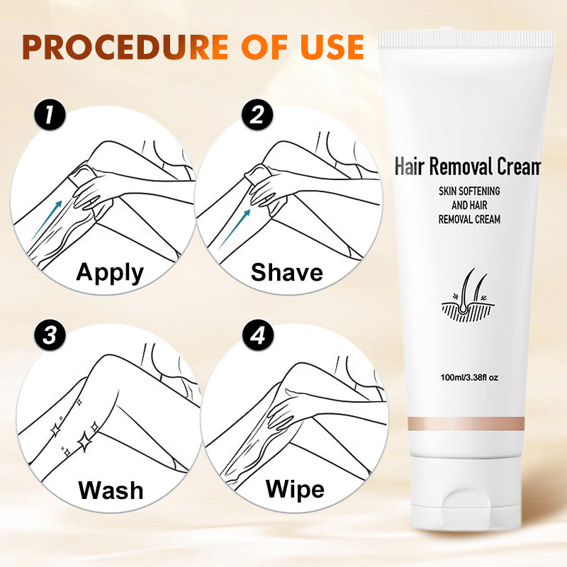 Crème Dépilatoire Aromatique Polyvalente à Formule Douce