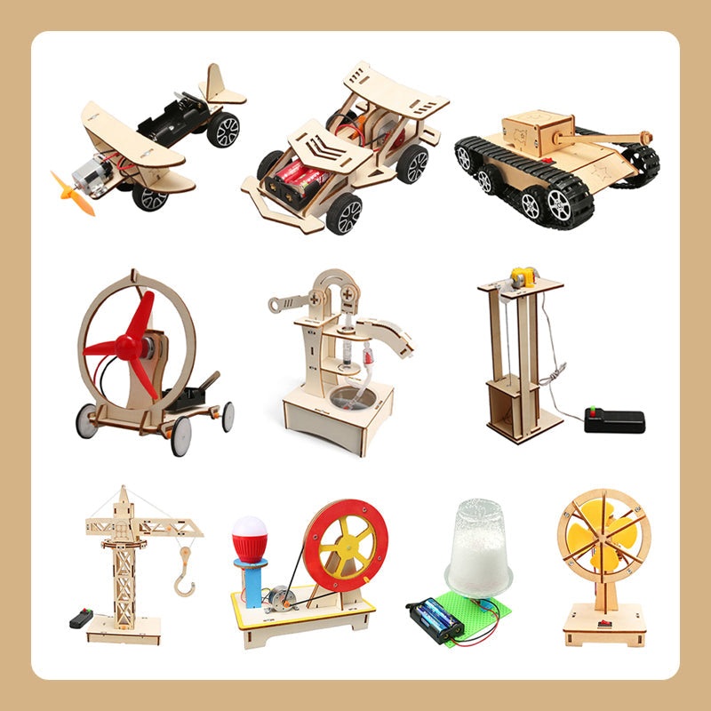 Jouets techniques créatifs faits à la main
