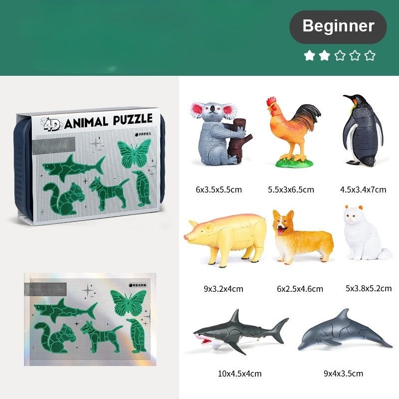 Kit d’assemblage d’insectes et d’animaux pour enfants – jouet éducatif pour découvrir la nature