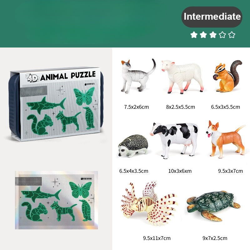 Kit d’assemblage d’insectes et d’animaux pour enfants – jouet éducatif pour découvrir la nature