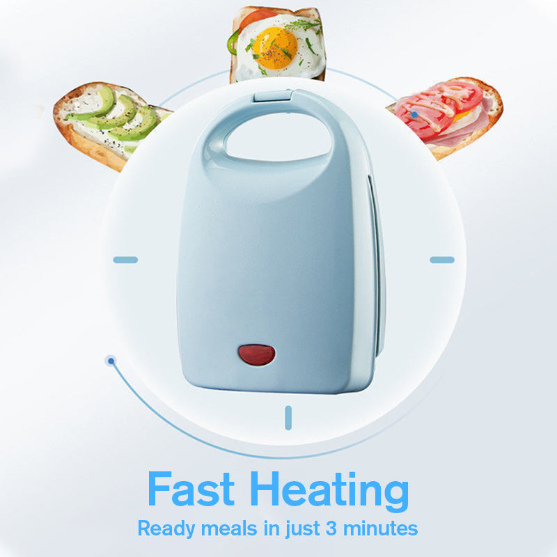 Gril à sandwichs multifonction compact – petits-déjeuners chauds en 3 minutes