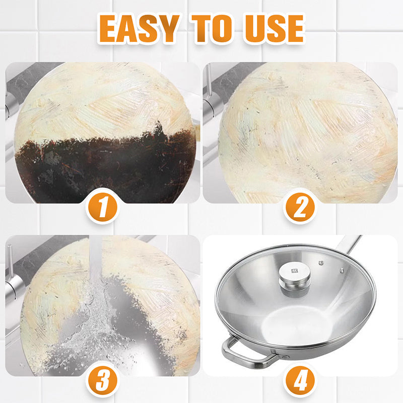 Pâte nettoyante pour saletés incrustées – Rapide et douce pour toutes les surfaces