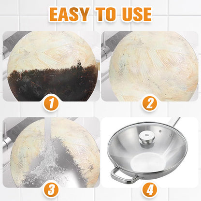 Pâte nettoyante pour saletés incrustées – Rapide et douce pour toutes les surfaces
