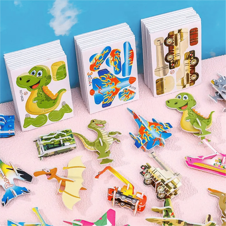 Coffret éducatif 3D animé 2025 – puzzle pour enfants