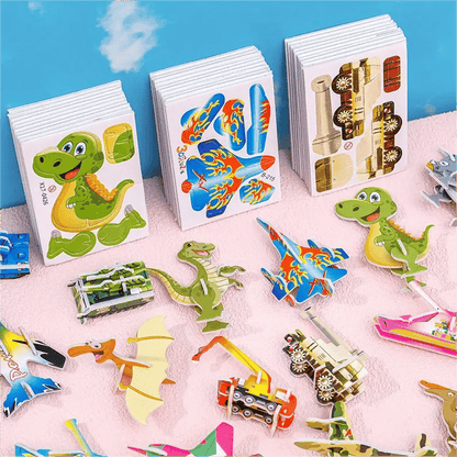 Coffret éducatif 3D animé 2025 – puzzle pour enfants