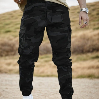 👖 Pantalon de Travail Tactique Robuste – 💪 Mélange Nylon-Coton Durable | 🔧 Multiples Poches | 🌲 Prêt pour le Travail et l’Outdoor