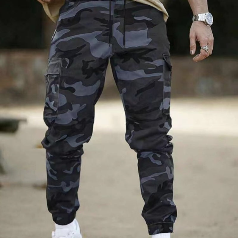 👖 Pantalon de Travail Tactique Robuste – 💪 Mélange Nylon-Coton Durable | 🔧 Multiples Poches | 🌲 Prêt pour le Travail et l’Outdoor