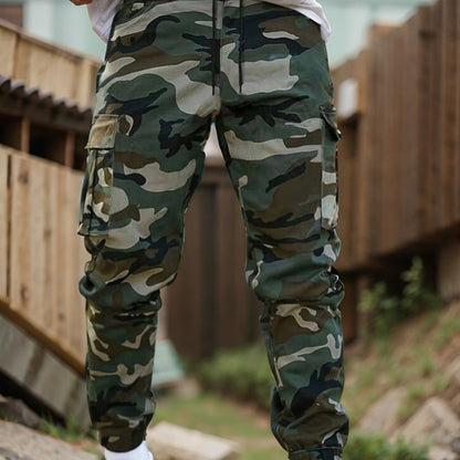👖 Pantalon de Travail Tactique Robuste – 💪 Mélange Nylon-Coton Durable | 🔧 Multiples Poches | 🌲 Prêt pour le Travail et l’Outdoor