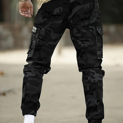 👖 Pantalon de Travail Tactique Robuste – 💪 Mélange Nylon-Coton Durable | 🔧 Multiples Poches | 🌲 Prêt pour le Travail et l’Outdoor