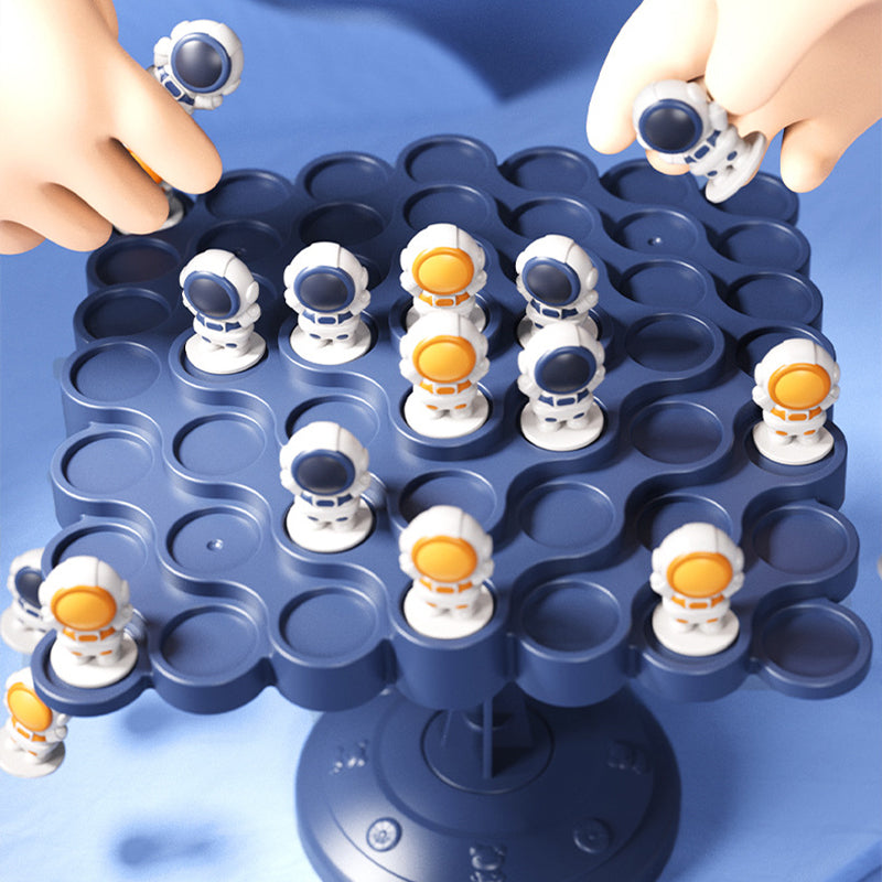 Jeu d’équilibre avec astronaute pour enfants