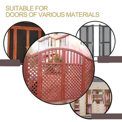 Charnières de porte automatiques – fermeture silencieuse, sûres pour les enfants et les animaux