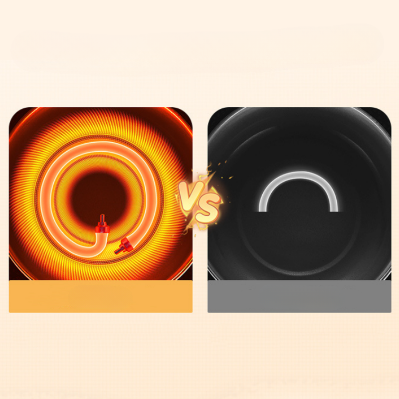 Marmite électrique multifonction portable avec revêtement antiadhésif