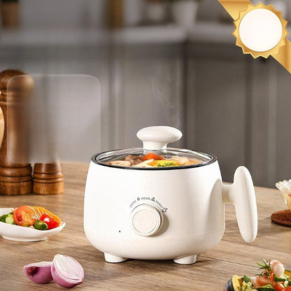 Marmite électrique multifonction portable avec revêtement antiadhésif