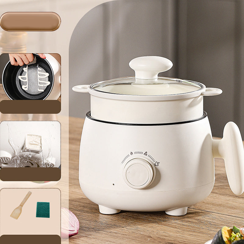 Marmite électrique multifonction portable avec revêtement antiadhésif