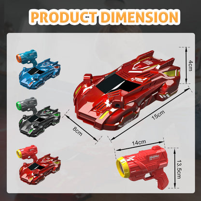 Voiture RC pour enfants contrôlée au laser et capable de rouler sur les murs