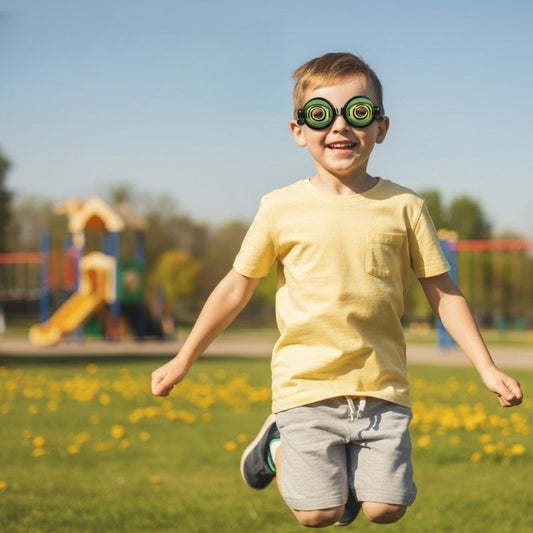 Lunettes jouets lumineuses pour enfants
