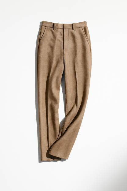 Colette Wool Herringbone Pants
