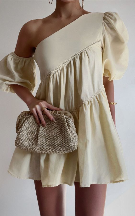 Santorini - Elegant Mini Dress